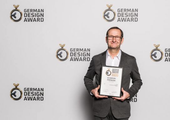 Wir feiern das Jubiläum German Design Award Winner 2020
