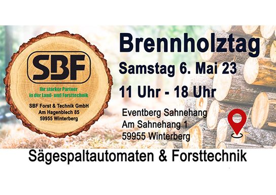 Brennholztag SBF Forst & Technik GmbH