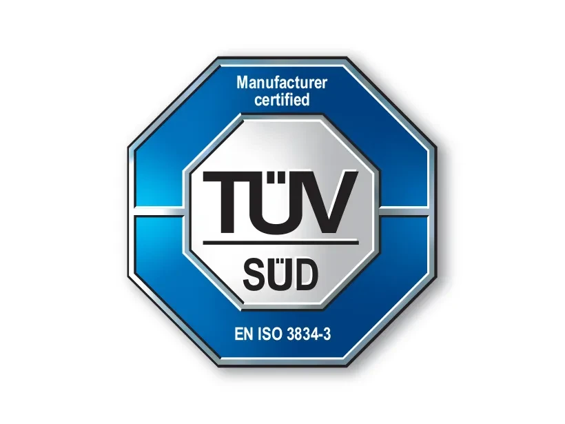 Zertifikat EN ISO 3834-3 – Standard-Qualitätsanforderungen für Schmelzschweißen